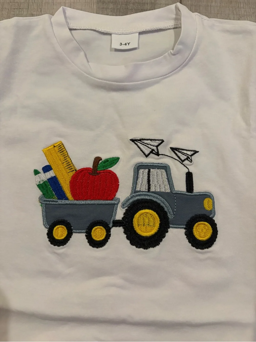 Toddler Boutique Back To School Shorts Set..3-4T